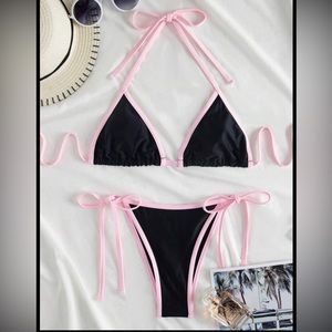 Triangle bikini swimsuit